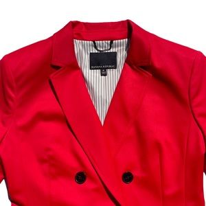 BANANA REPUBLIC - RED BLAZER